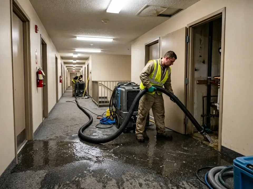 multi-unit-apartment-hallway-f-005 — frequently asked questions, Emergency Burst Pipe Water Extraction & Removal in Burke, VA